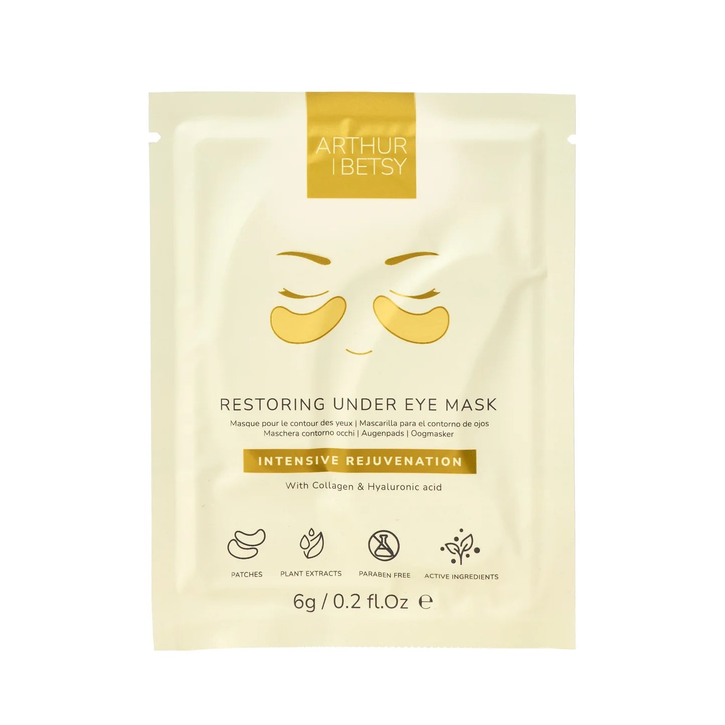 Gold Under Eye Patches | Collagen