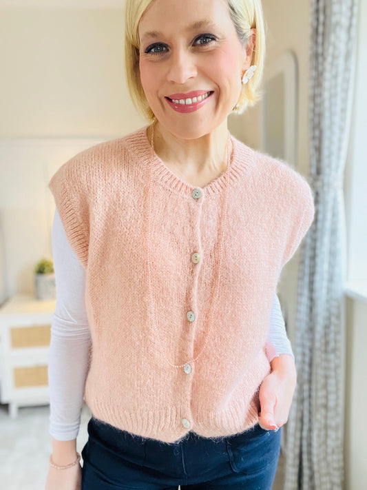 Amie Mohair Vest | 5 Colours Knitwear French Edit