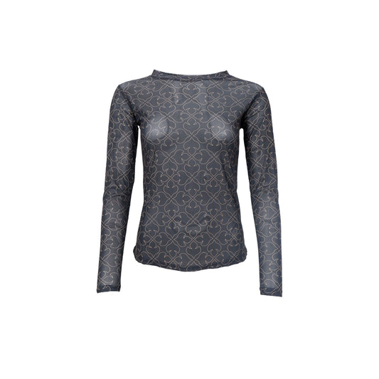 Annie Mesh Blouse | Black Deco Shirts & Tops Black Colour