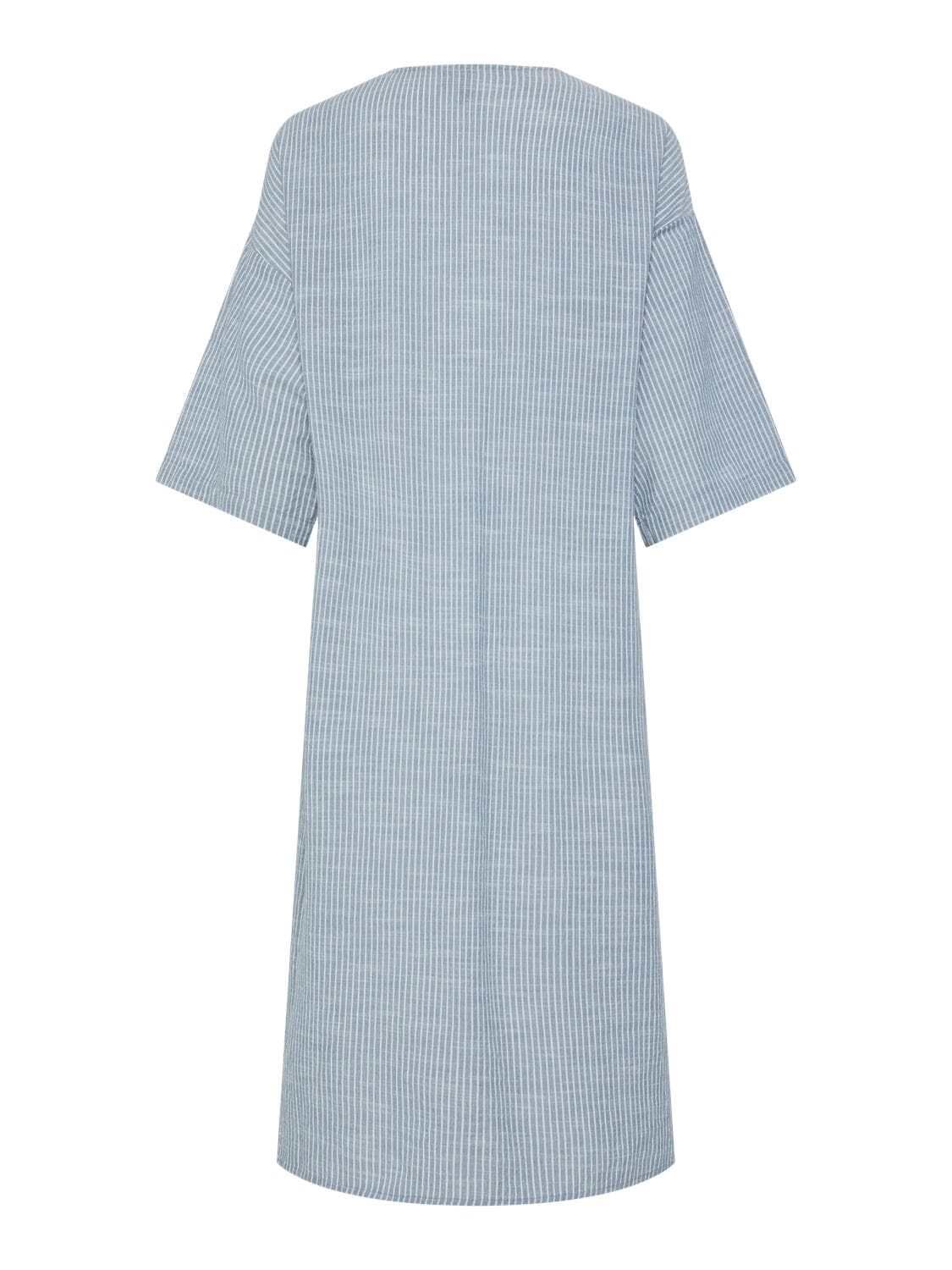 Apia Midi Dress | Coronet Blue/Bright White Dresses Pieces