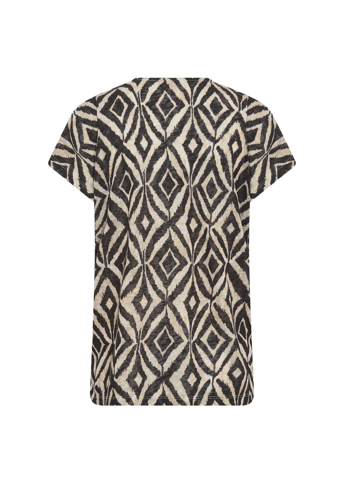 Aretha Top | Black Combi Blouse Soya Concept