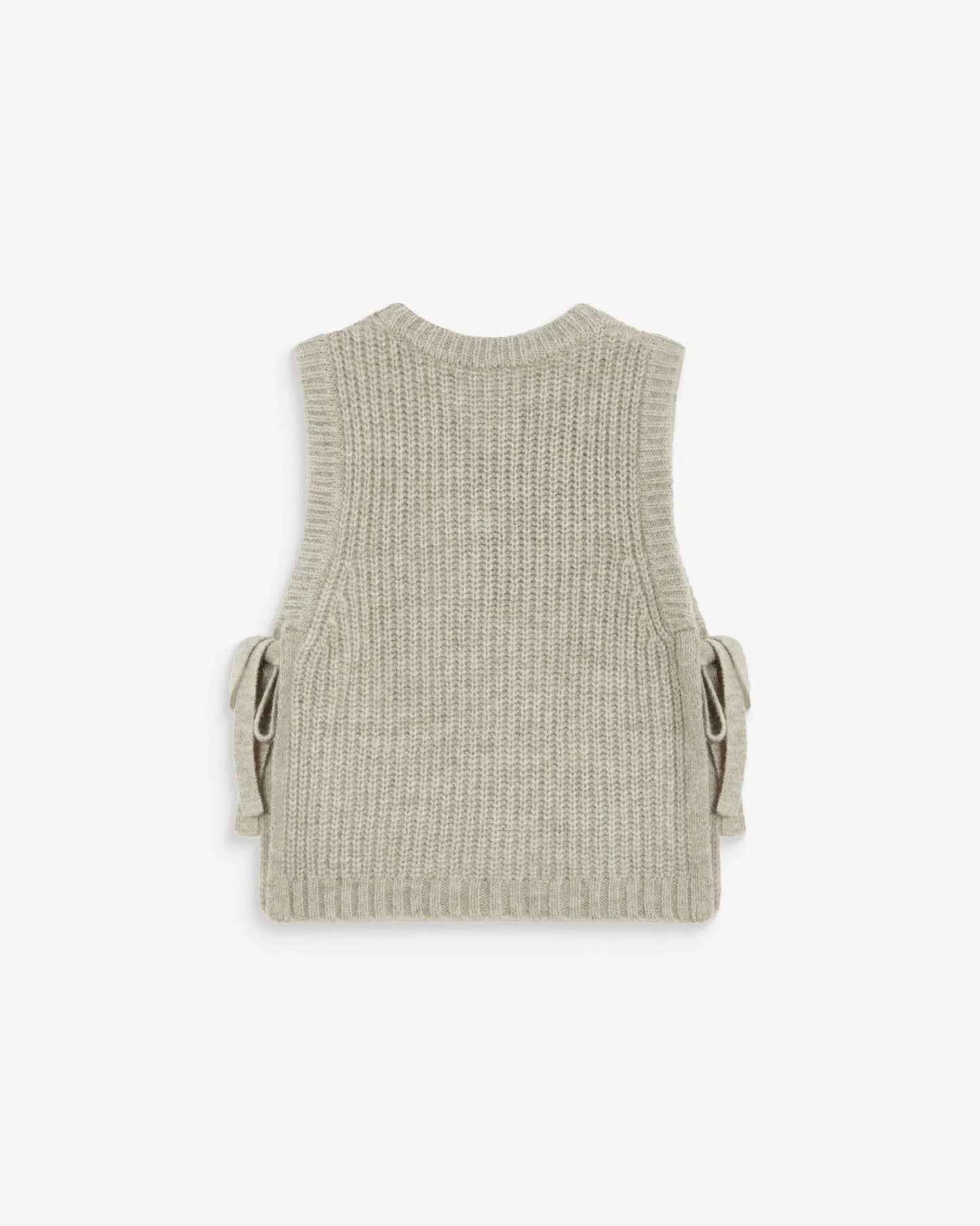 Argan Vest | Greige Top Grace and Mila