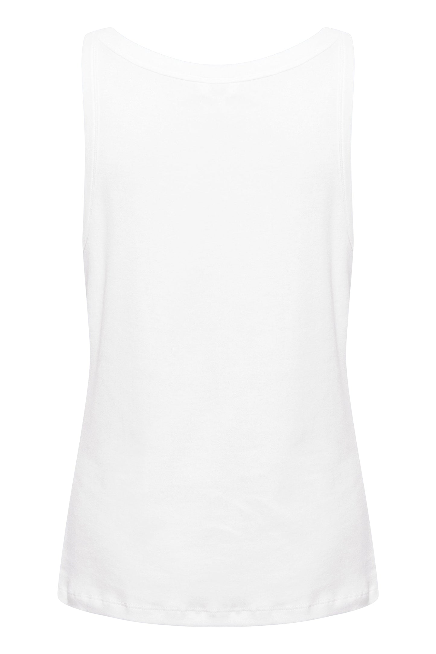 Arvida Top | Bright White Vest Part Two