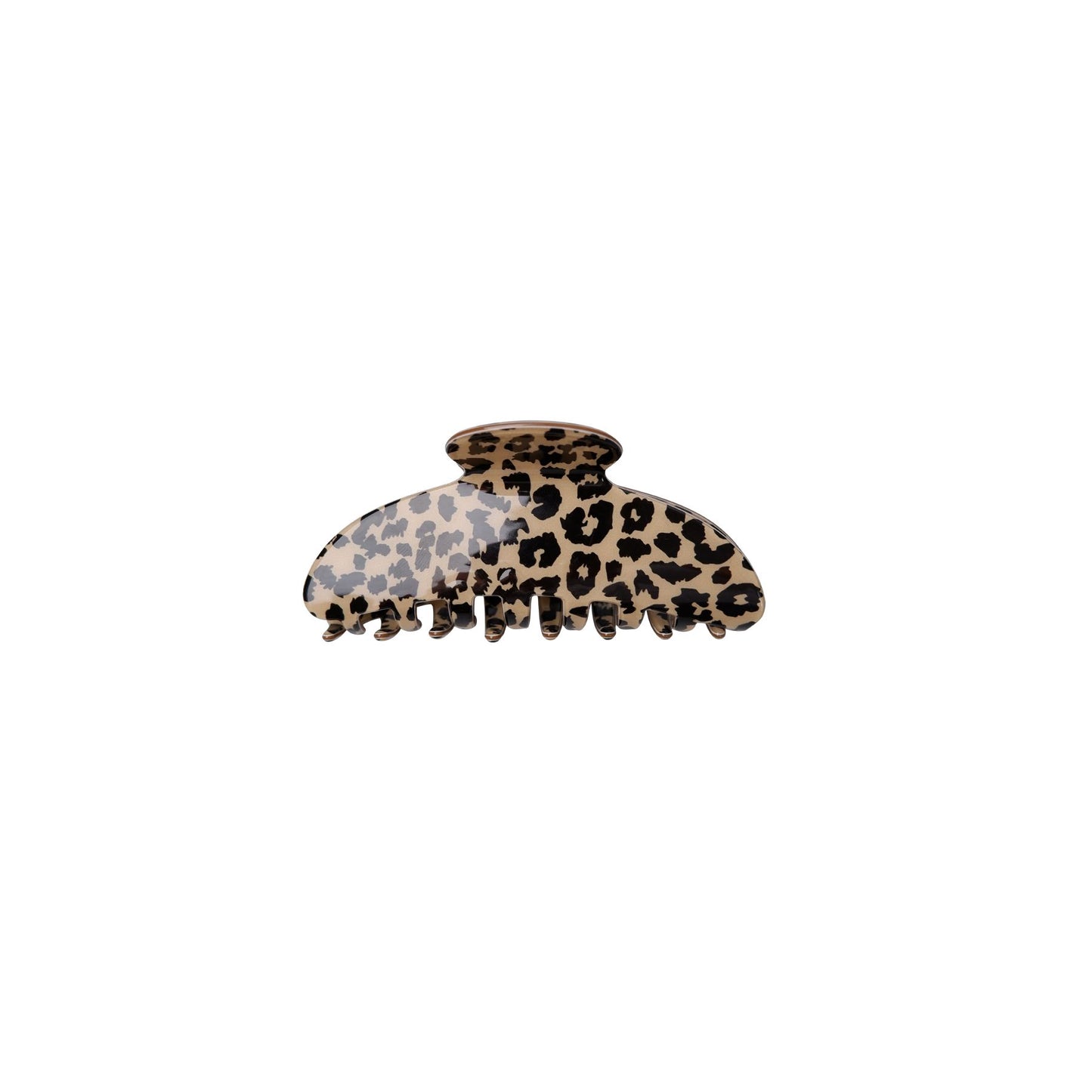 Asher Hair Claw | Beige Leo Hair Accessories Black Colour