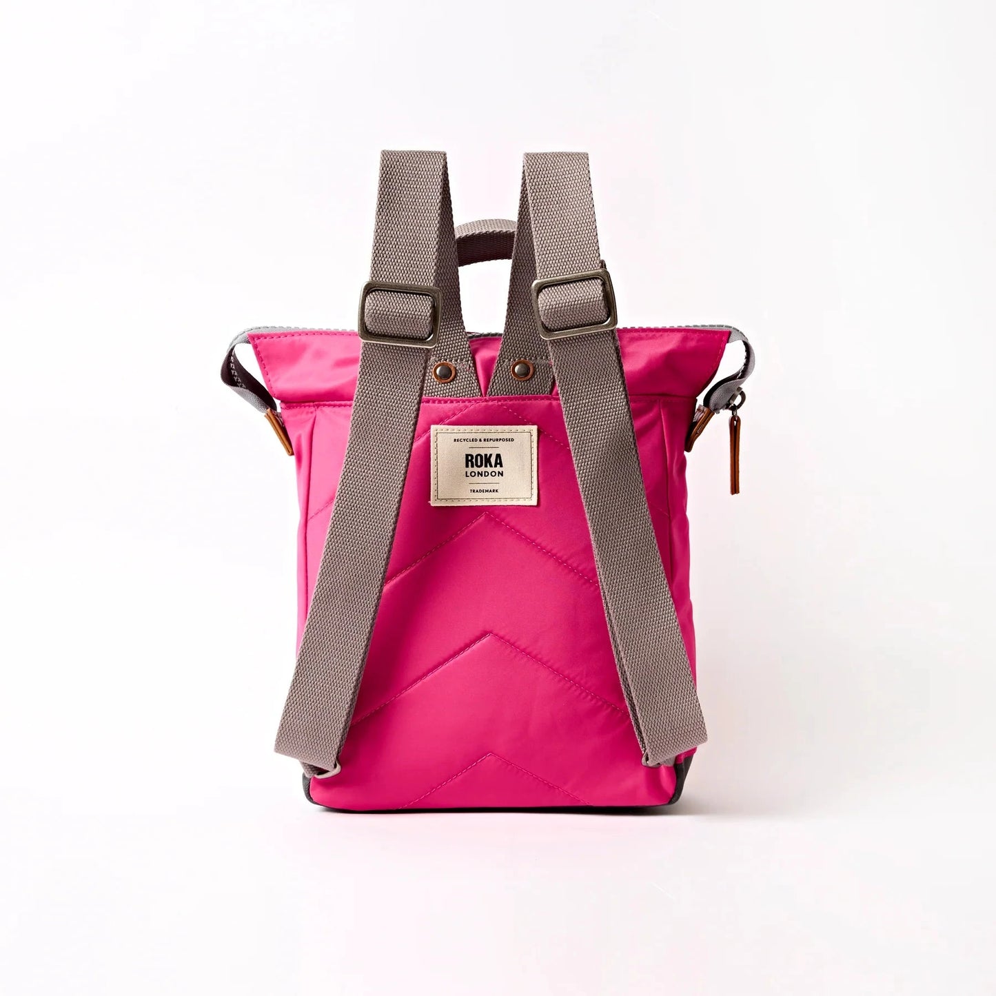 Bantry B Recycled Nylon | Small | Granita Red Backpacks Roka