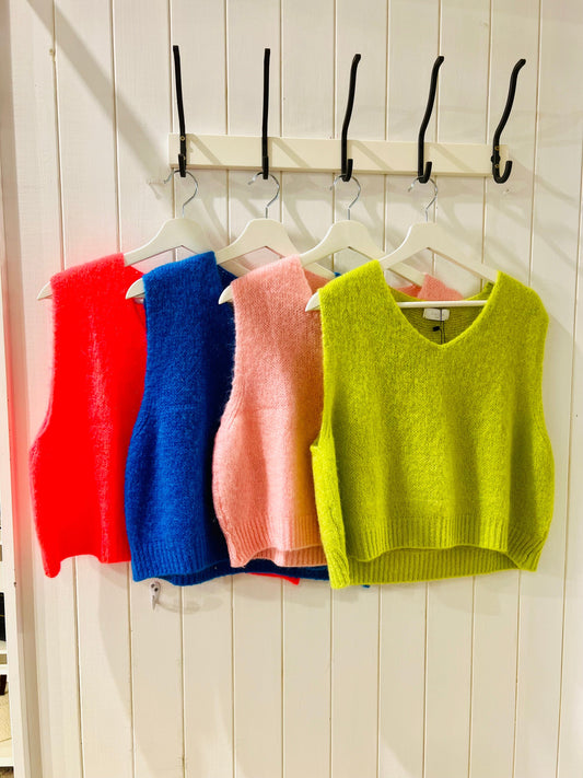Bea Mohair Tank | 8 Colours Jumper Parisienne Collection