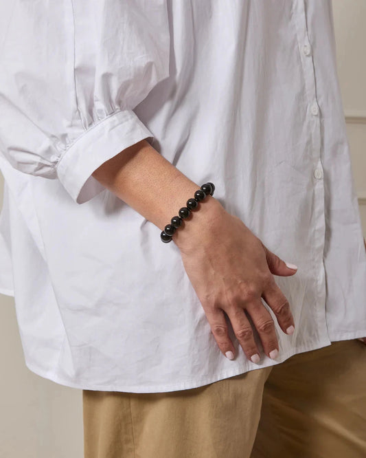 Beaded Bracelet | Black Bracelet Chalk