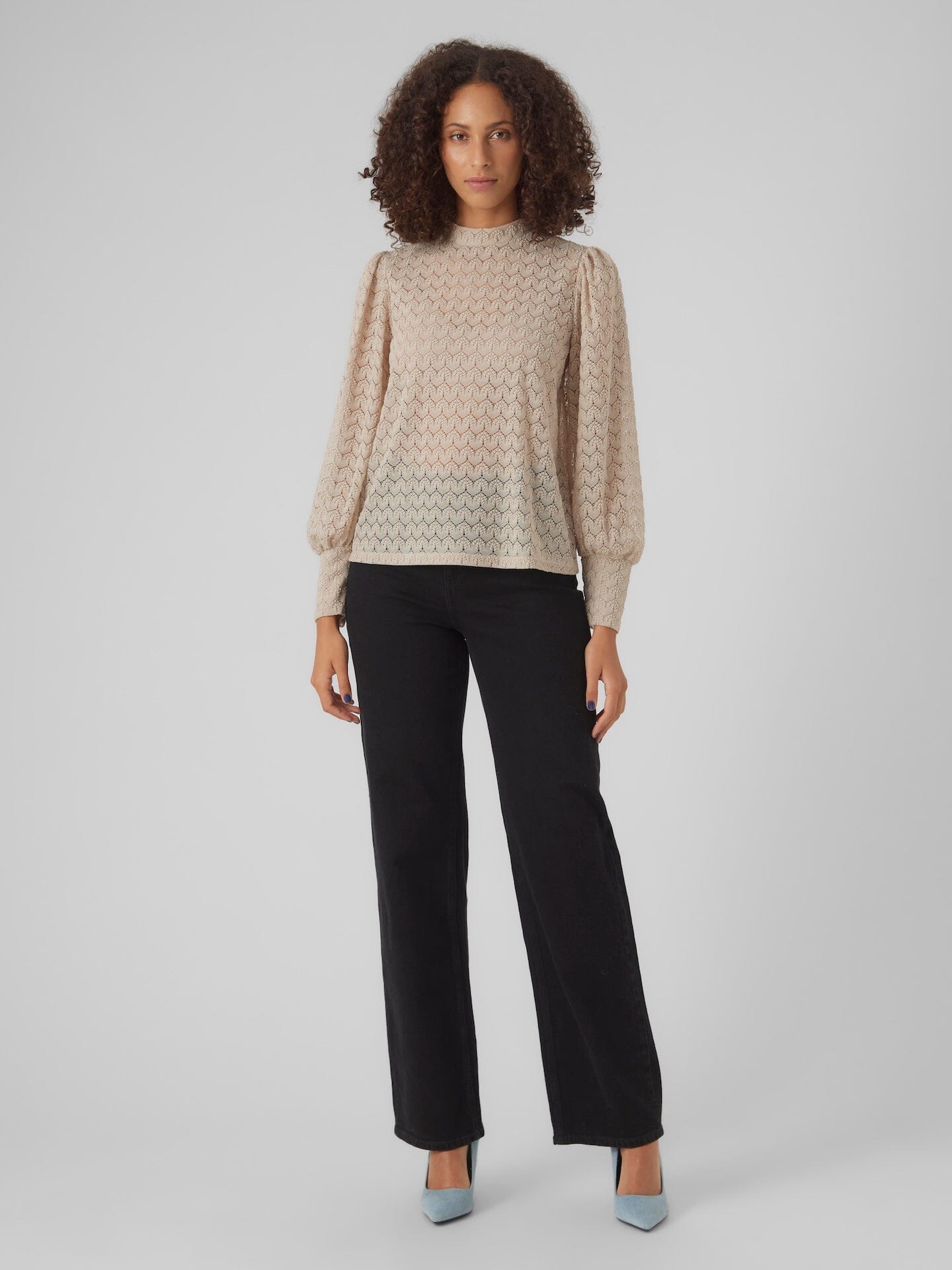 Becca Lace Blouse | Pumice Stone Blouse Vero Moda