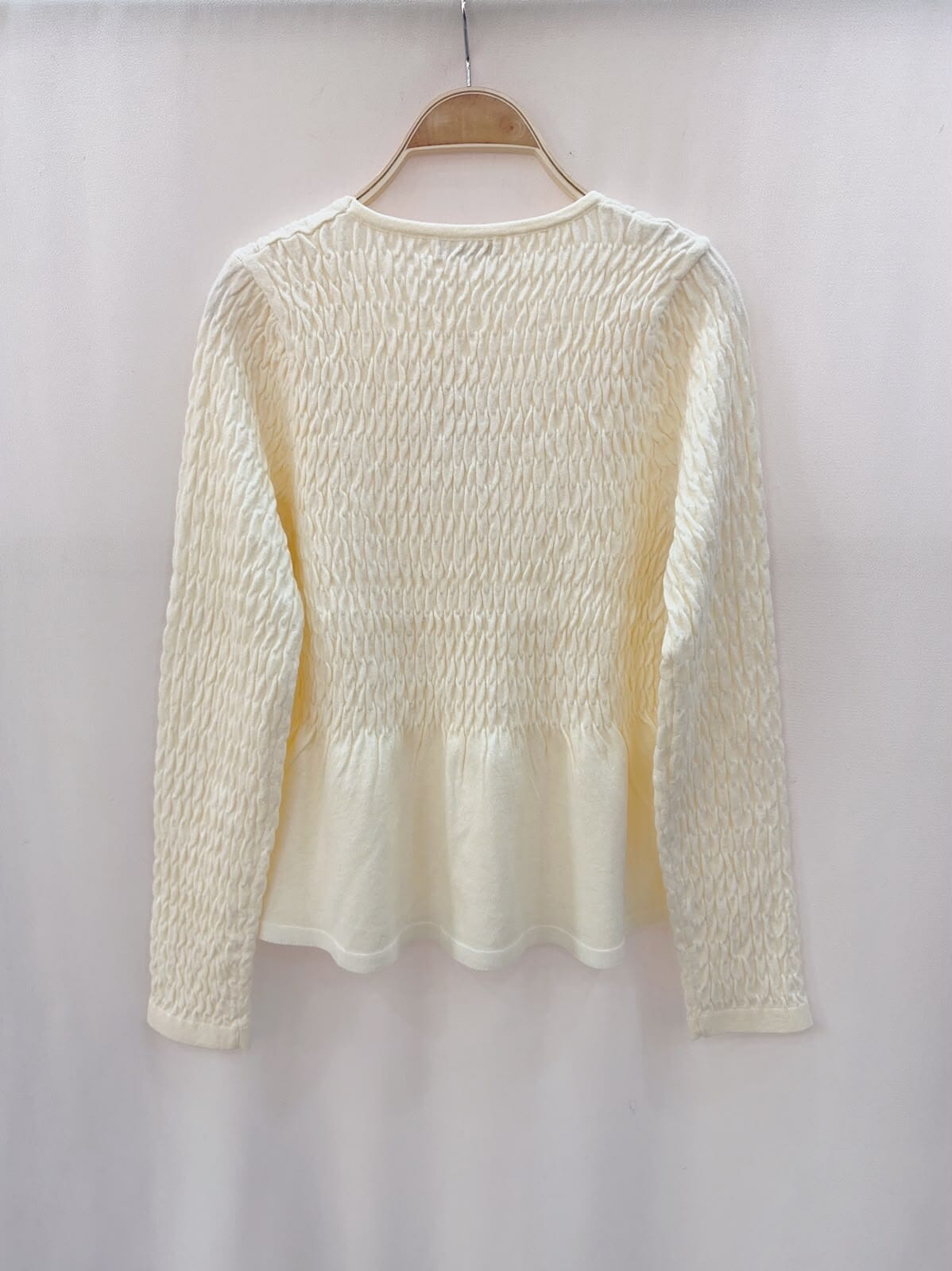 Bernella Peplum Top | 3 Colours Knitwear Parisienne Collection