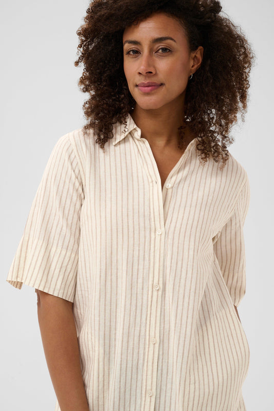 Berrit Dress | Neutral Stripe Dresses Part Two