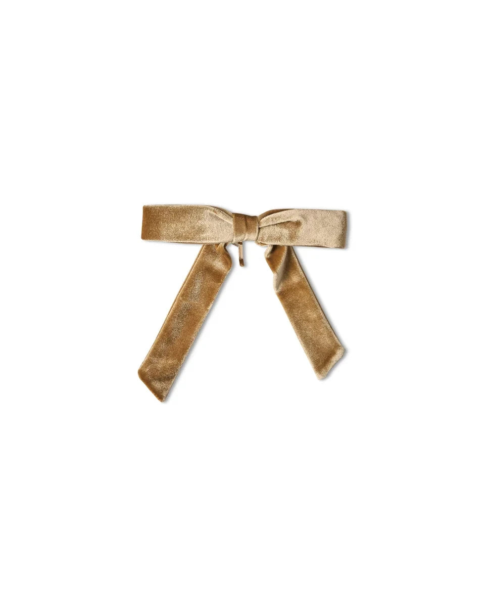 Bexhill Velvet Bow | 3 Colours Scarves Chalk