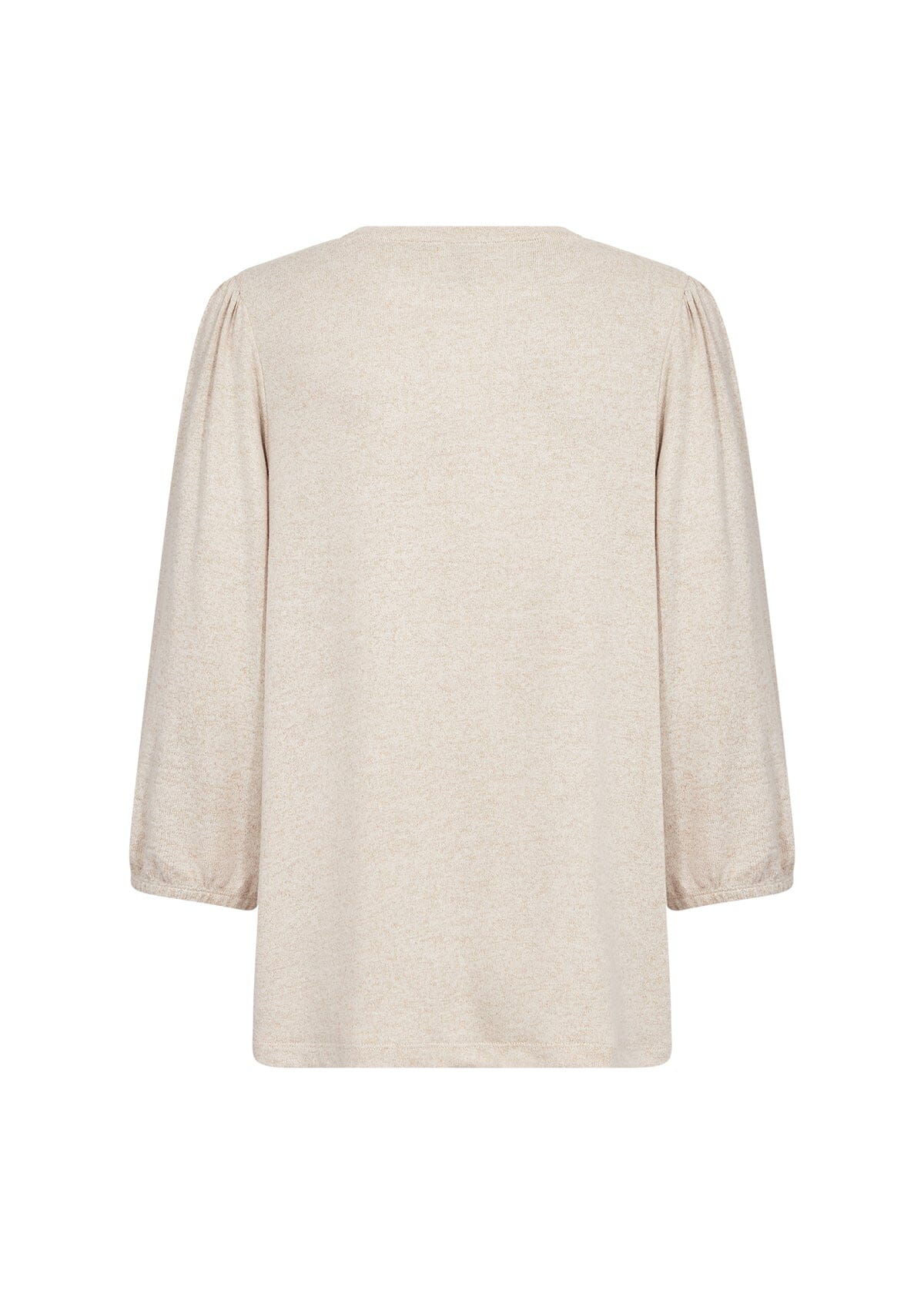 Biara Blouse | Cream Melange Blouse Soya Concept