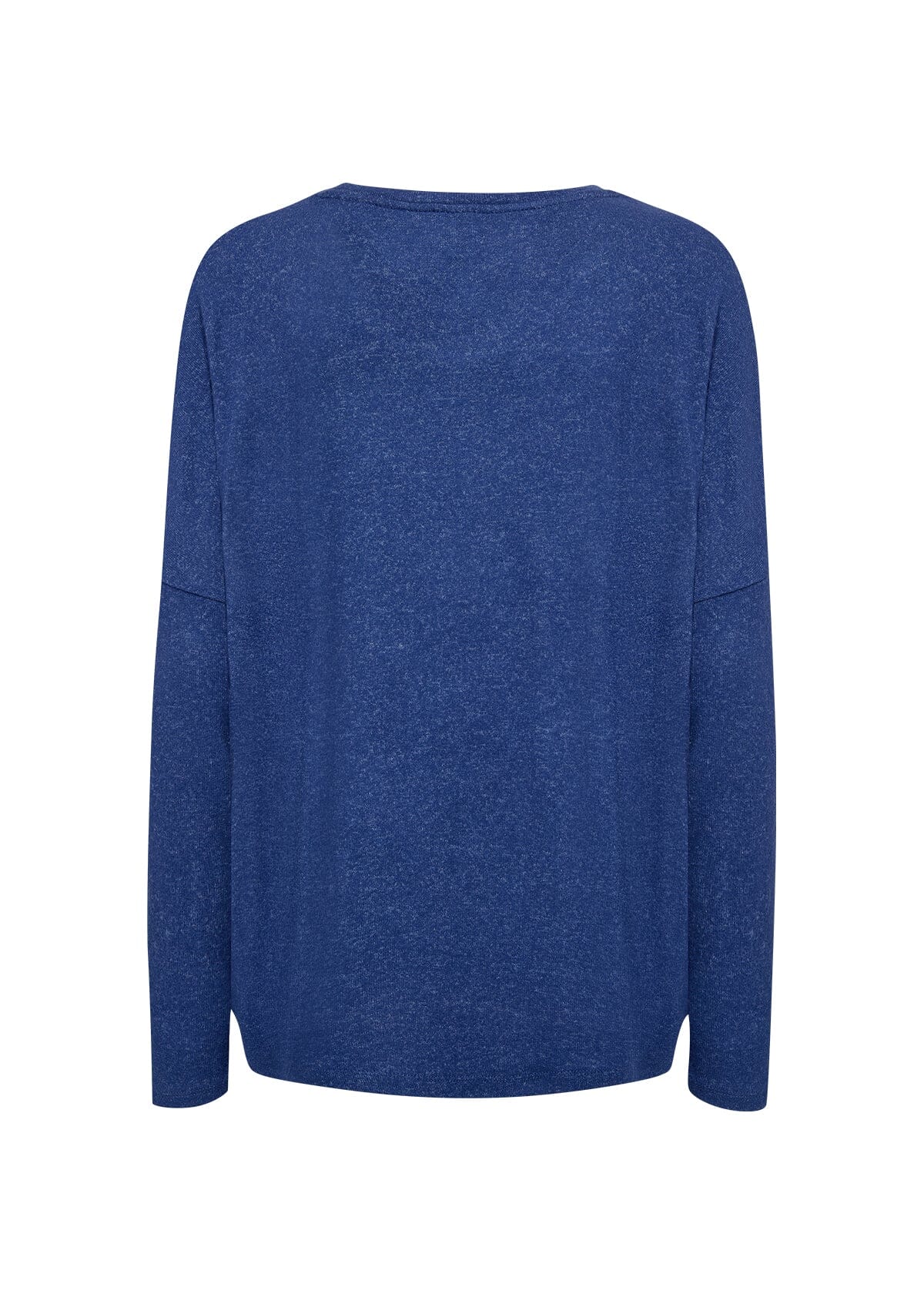 Biara Blouse | Estate Blue Melange Blouse Soya Concept