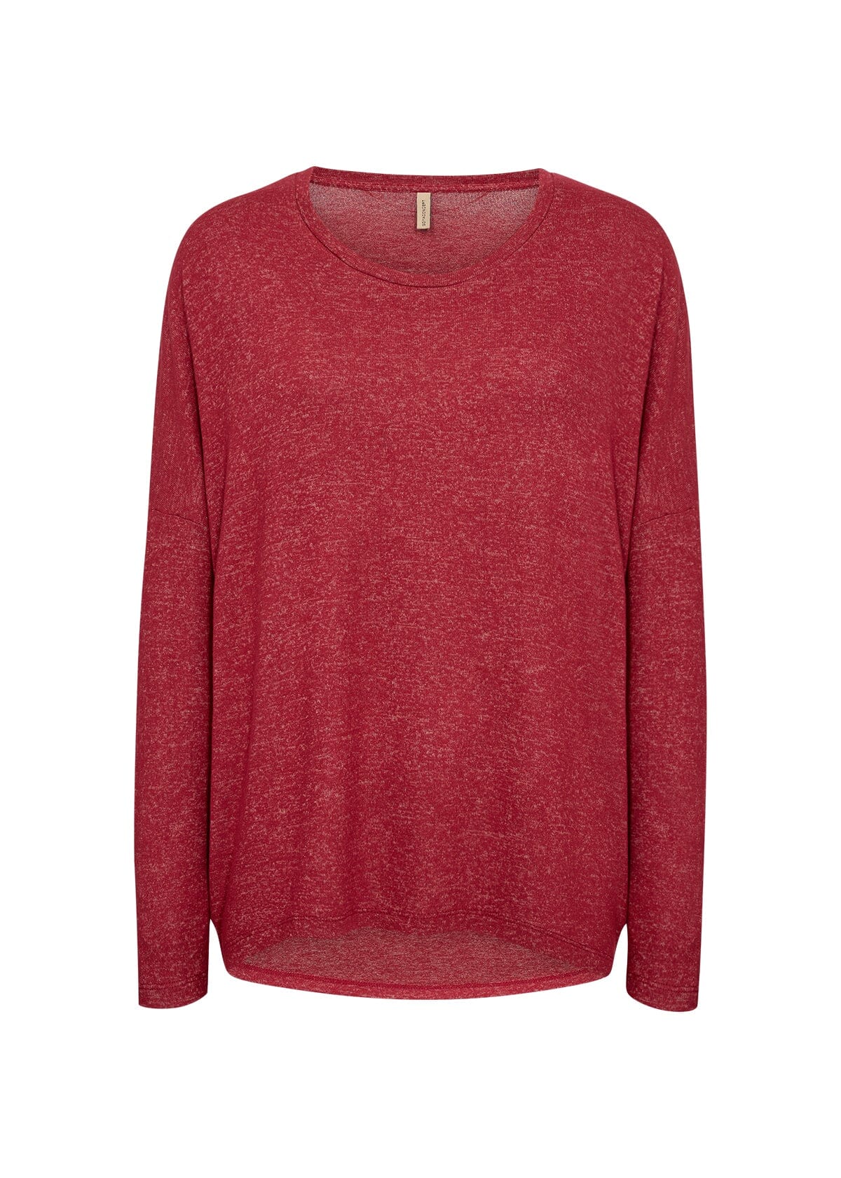 Biara Blouse | Red Melange Blouse Soya Concept