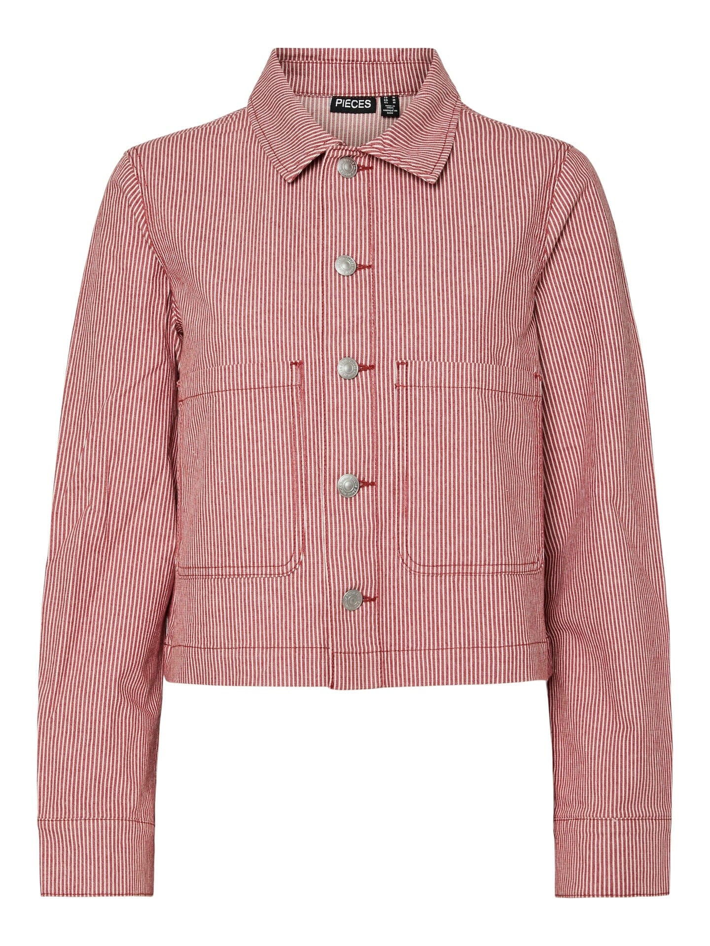 Billo Denim Jacket | Chilli Oil/Cloud Dancer Coat Pieces