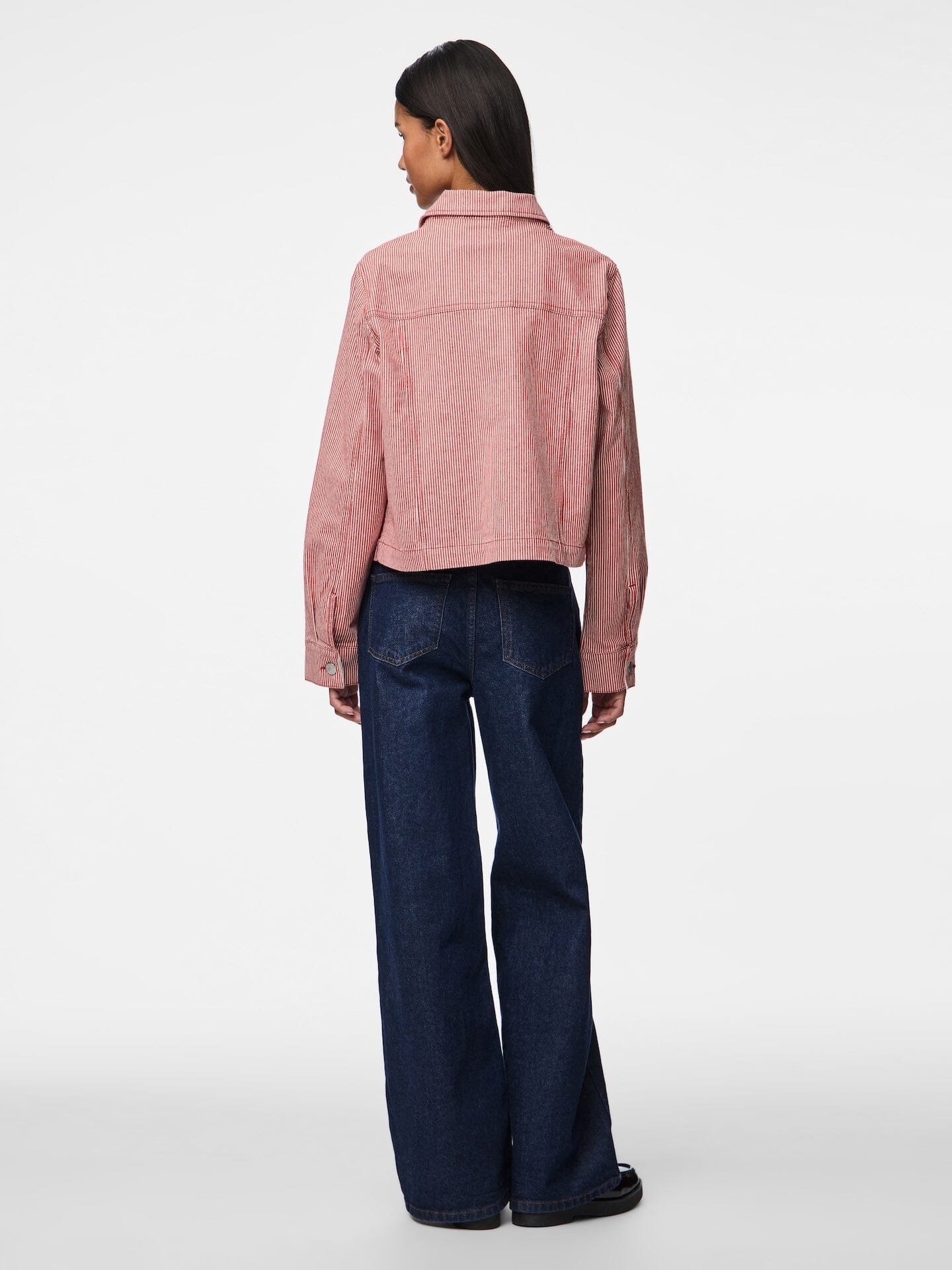 Billo Denim Jacket | Chilli Oil/Cloud Dancer Coat Pieces