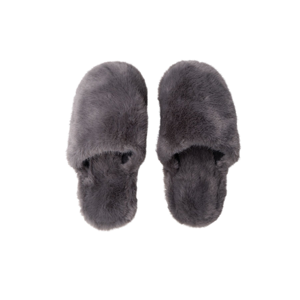 Blaze Slippers | Dark Grey Slippers Black Colour