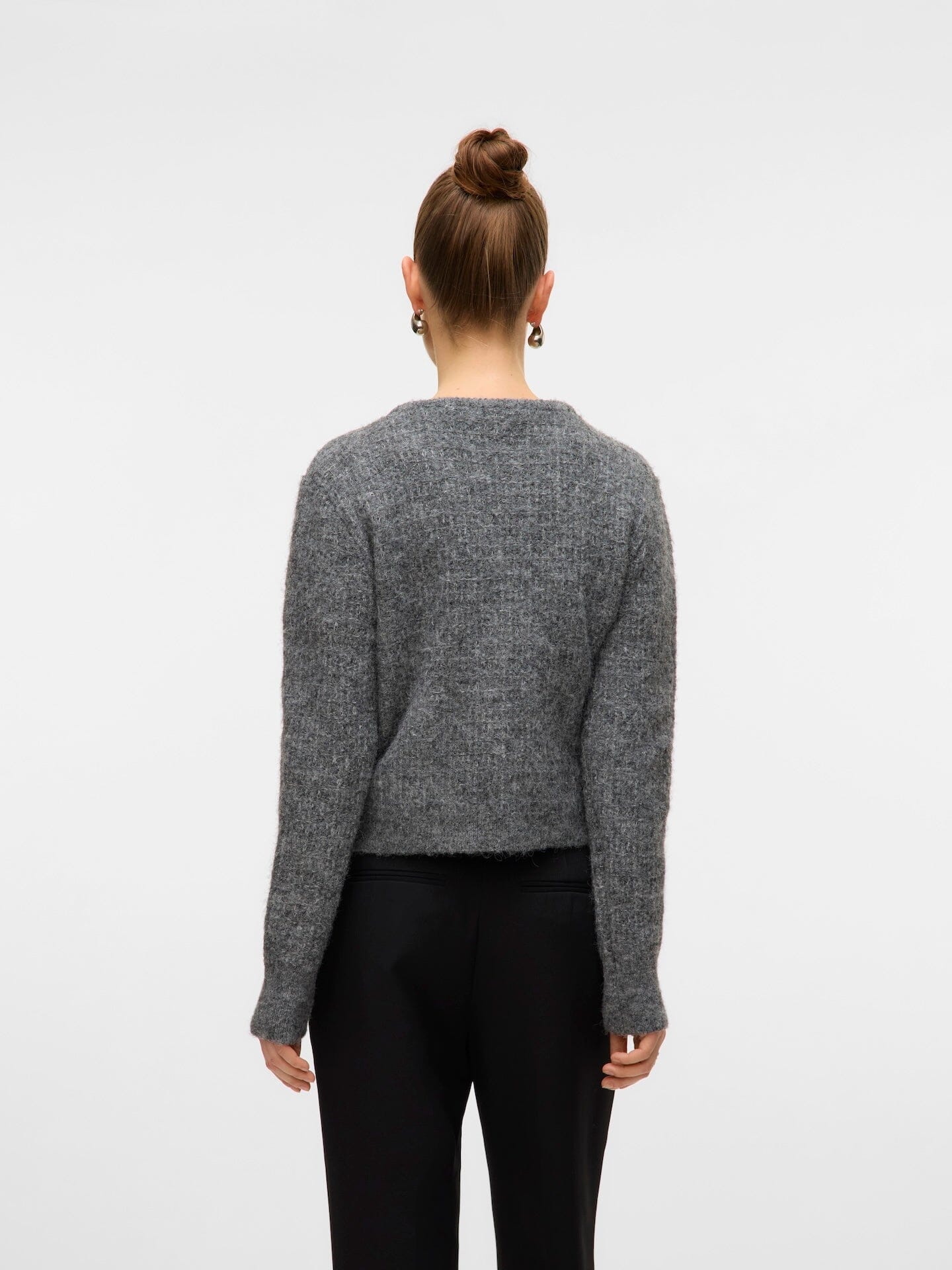 Blossom Cardigan | Medium Grey Cardigan Vero Moda