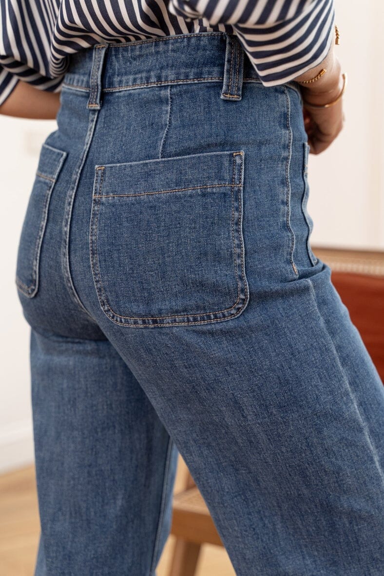 Callie Jeans | Jeans Blue Jeans Parisienne Collection