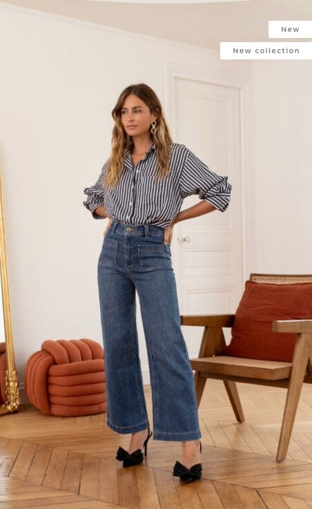 Callie Jeans | Jeans Blue Jeans Parisienne Collection