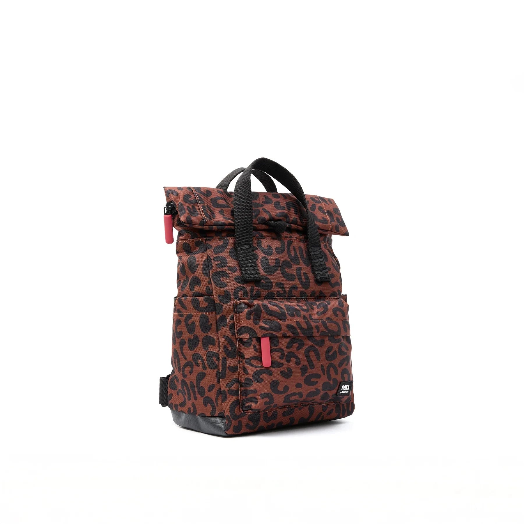 Canfield B Recycled Canvas | Medium | Leopard Backpacks Roka