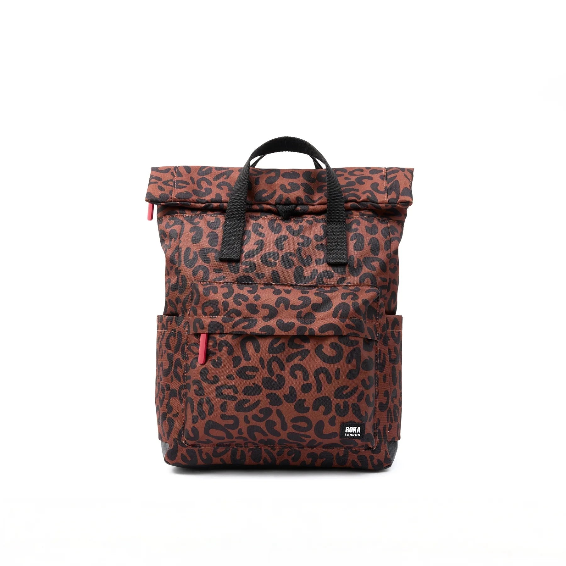 Canfield B Recycled Canvas | Medium | Leopard Backpacks Roka