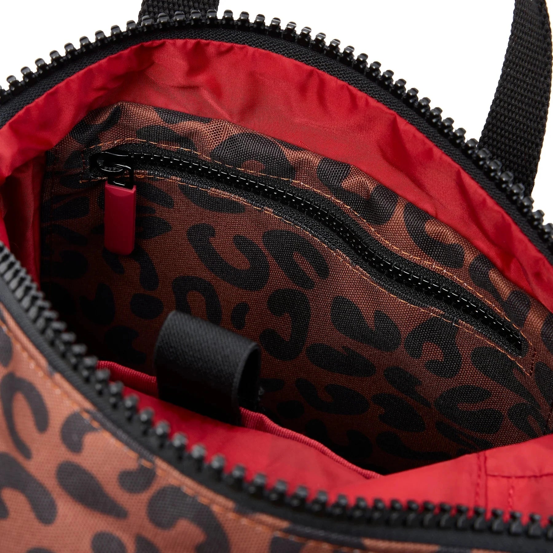 Canfield B Recycled Canvas | Medium | Leopard Backpacks Roka