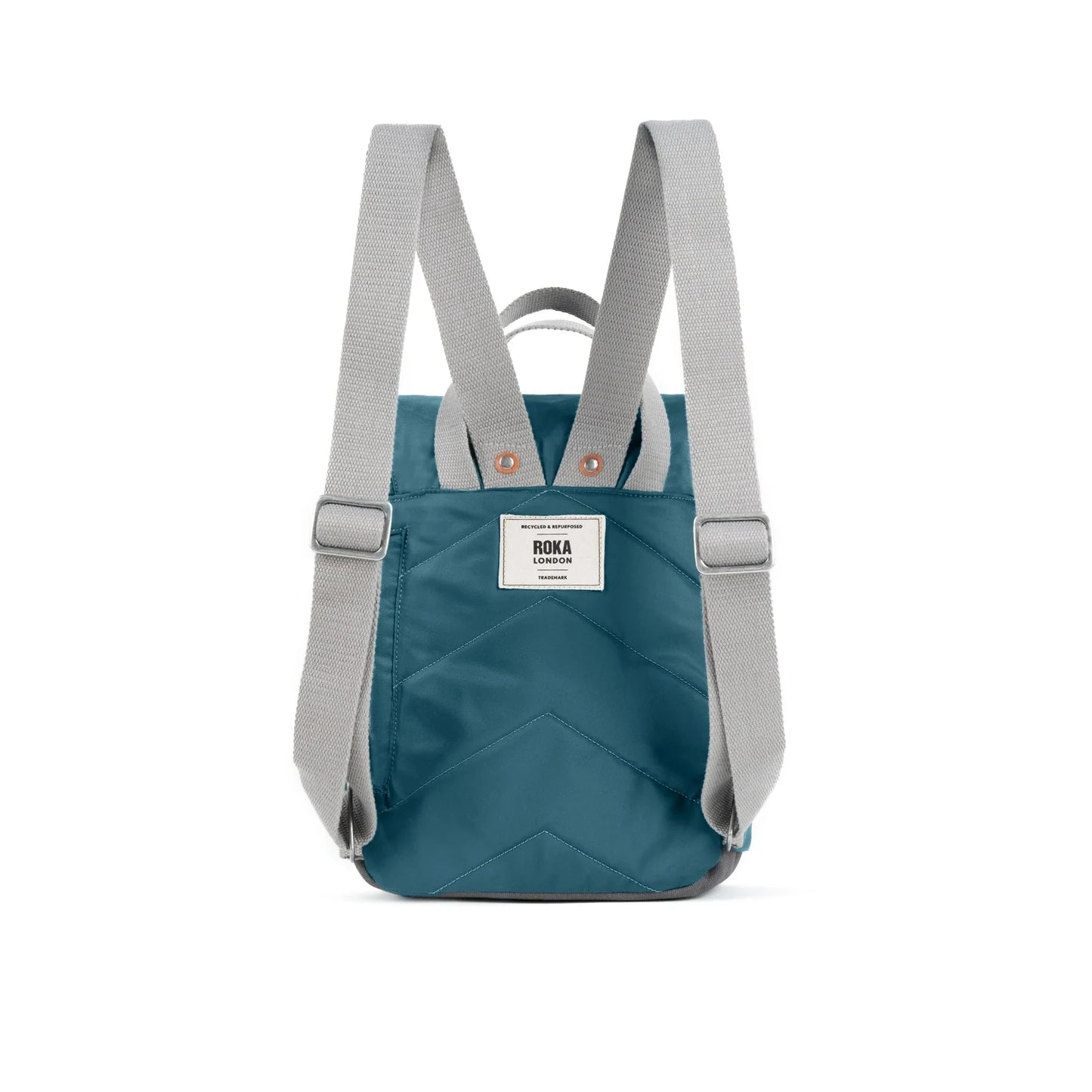 Canfield B Recycled Nylon | Small | Teal Backpacks Roka
