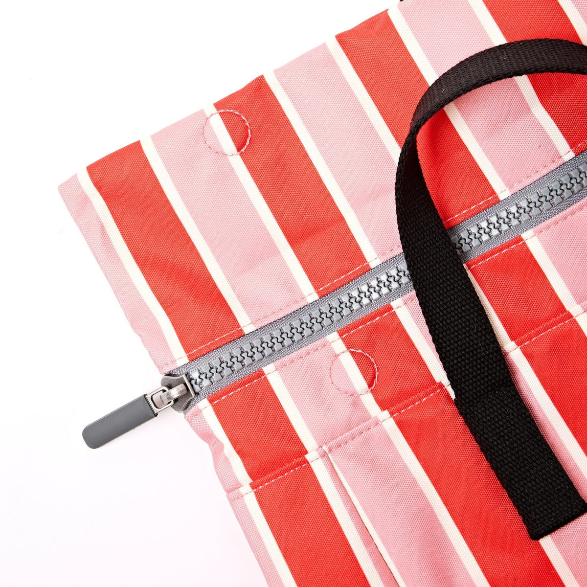 Canfield Canvas | Small | Seaside Stripe Backpacks Roka
