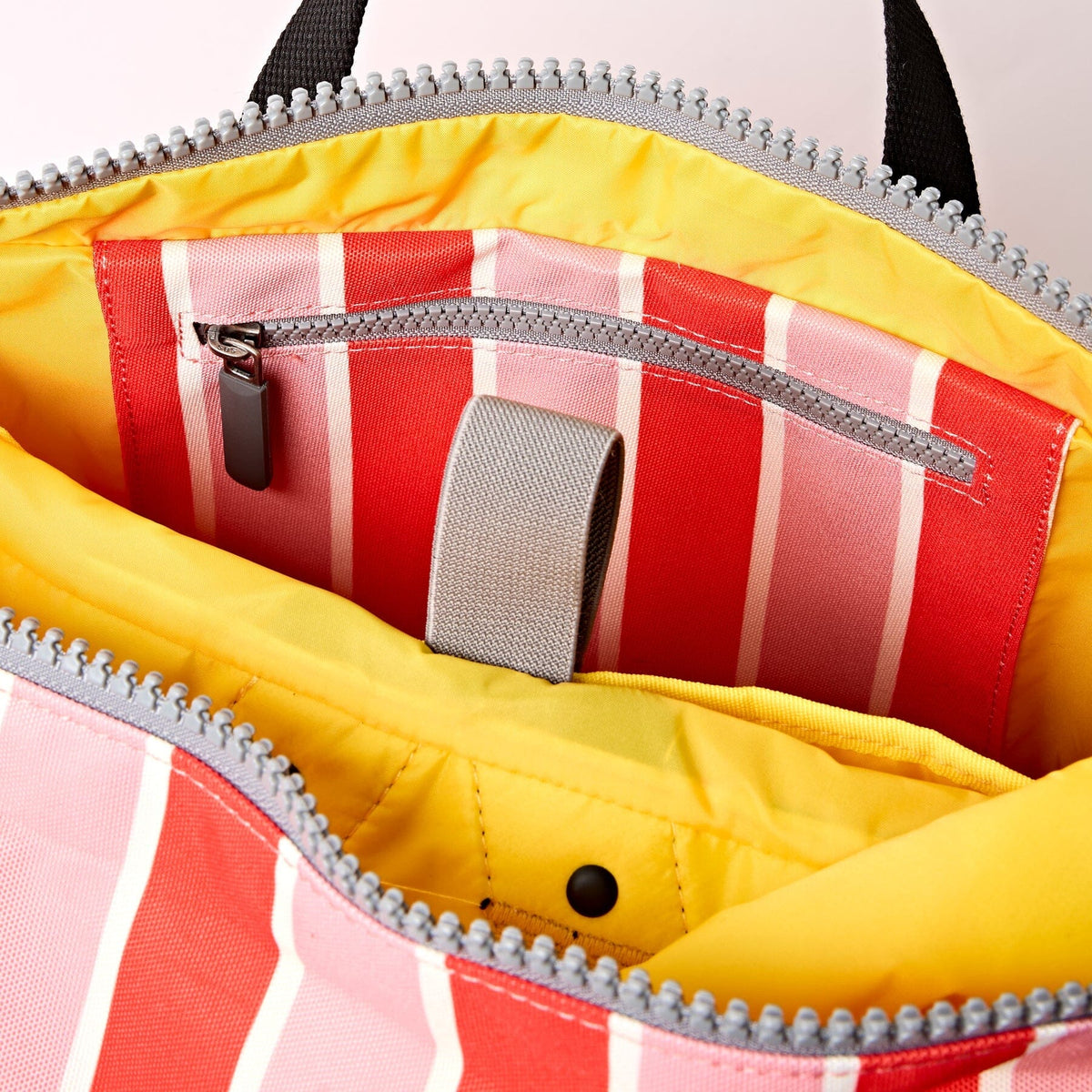 Canfield Canvas | Small | Seaside Stripe Backpacks Roka