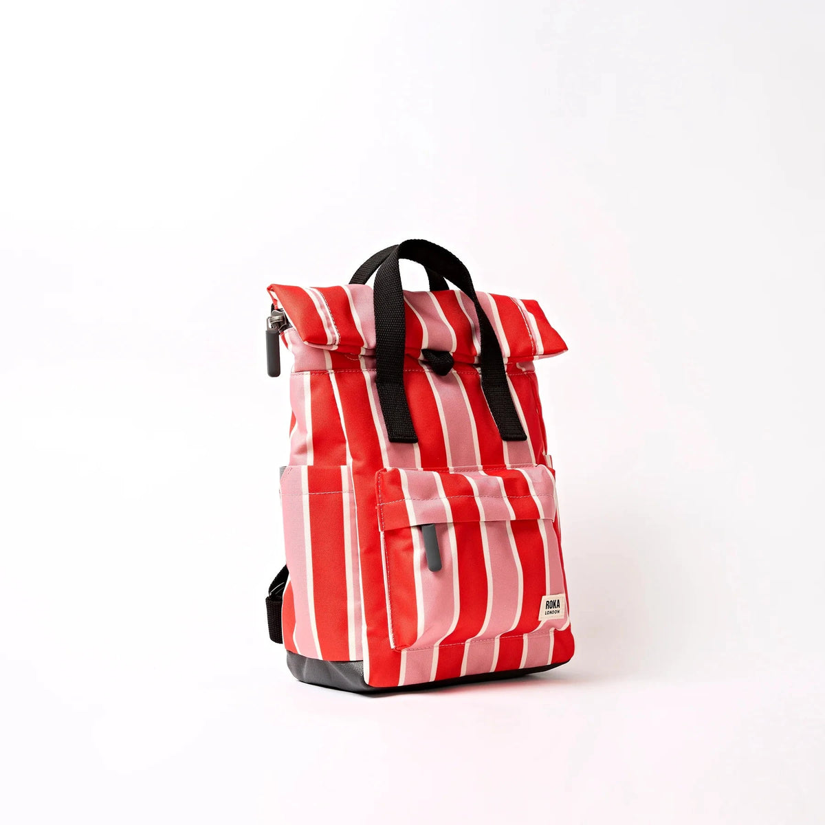 Canfield Canvas | Small | Seaside Stripe Backpacks Roka