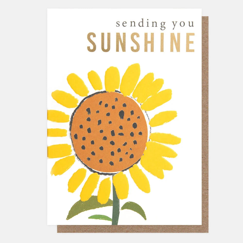 Card | Sending you Sunshine Greeting card Caroline Gardner