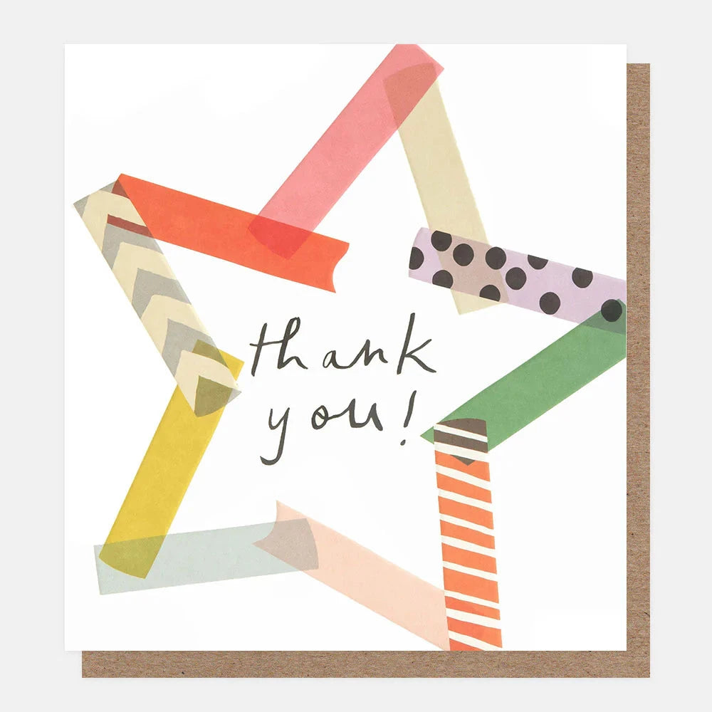 Card | Thank You! Greeting card Caroline Gardner