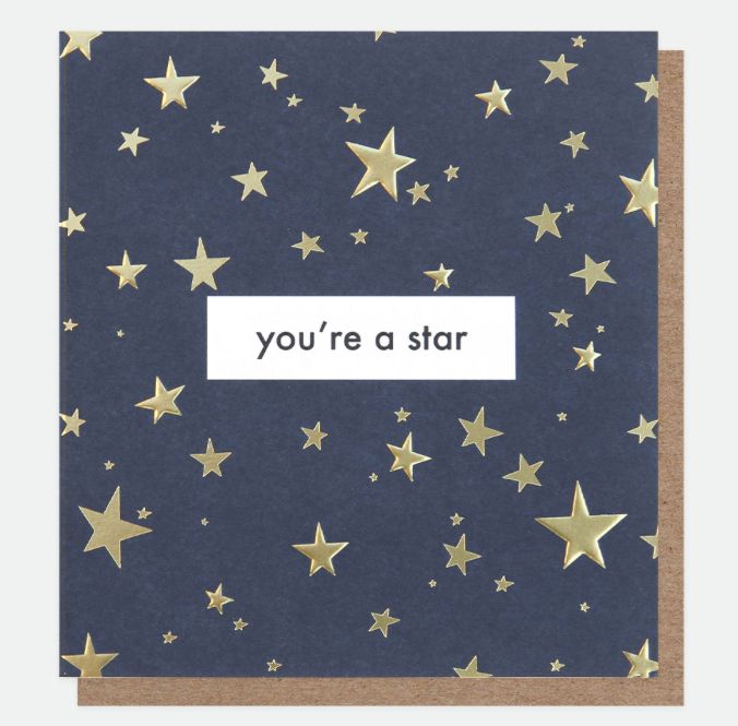 Card | You're A Star Greeting card Caroline Gardner