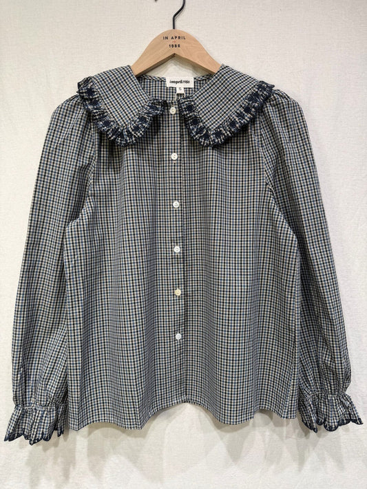 Cassidy Shirt | Blue Shirt Parisienne Collection