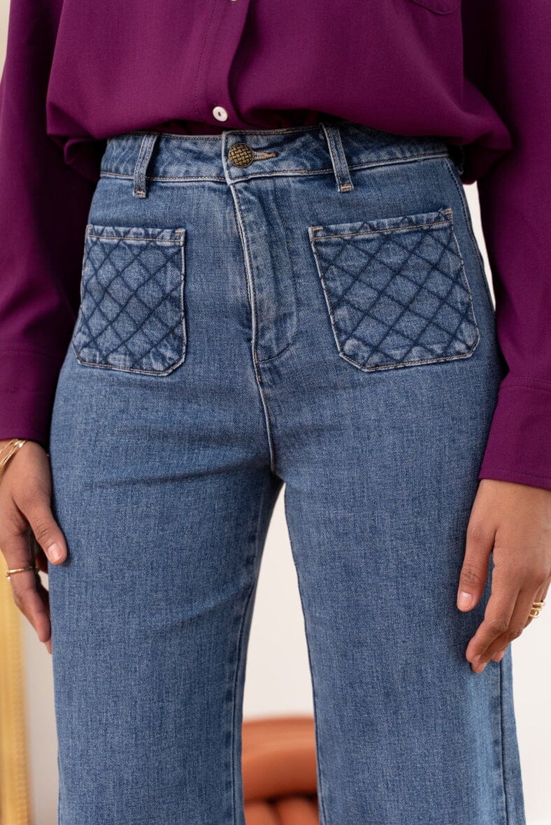 Celine Flare Jeans | 3 Colours Jeans Parisienne Collection