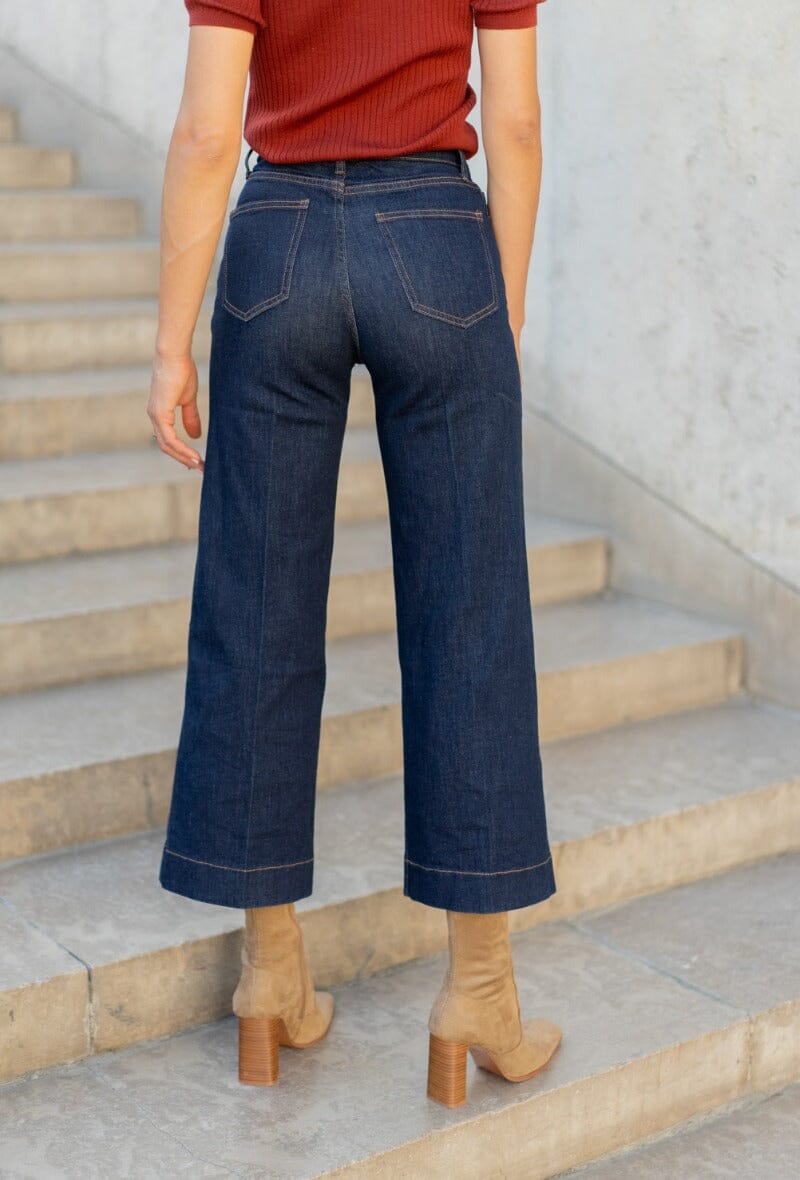 Cleo Wide Leg Jeans | 4 Colours Jeans Parisienne Collection