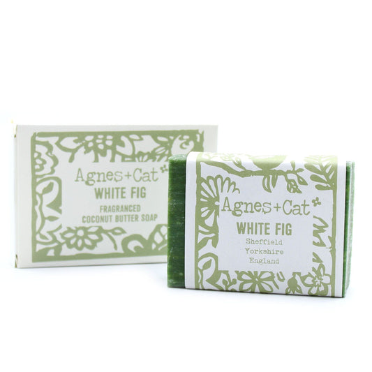 Coconut Butter Soap | White Fig Soap Agnes & Cat 