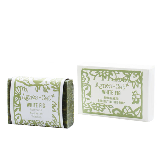 Coconut Butter Soap | White Fig Soap Agnes & Cat 
