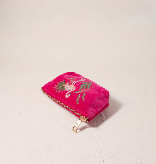 Coin Purse | Flamingos | Pink Purse Elizabeth Scarlett