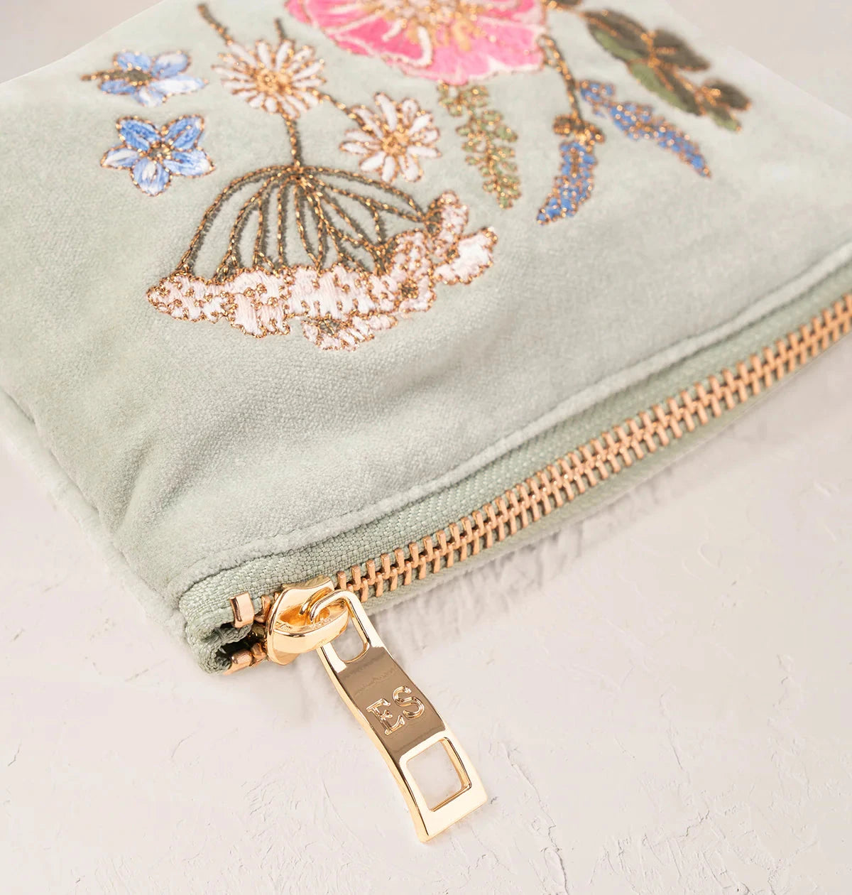Coin Purse | Pressed Flowers | Sage Purse Elizabeth Scarlett