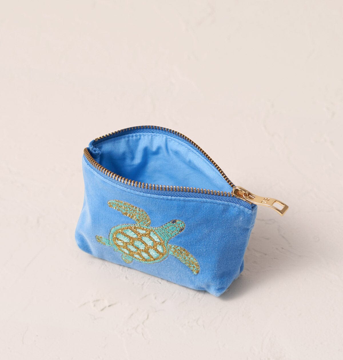 Coin Purse | Turtle | Caribbean Blue Purse Elizabeth Scarlett