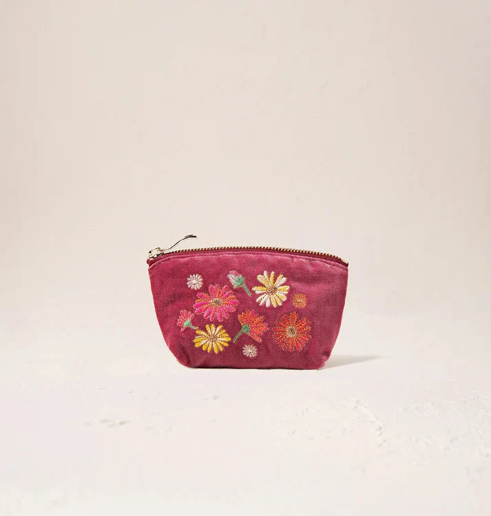 Coin Purse | Wildflower | Dry Rose Purse Elizabeth Scarlett