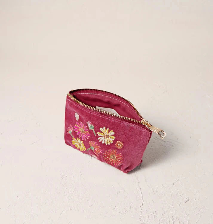 Coin Purse | Wildflower | Dry Rose Purse Elizabeth Scarlett