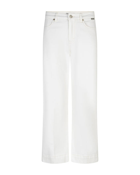 Conny Fancy Stitching Jeans | Off White Pants Red Button