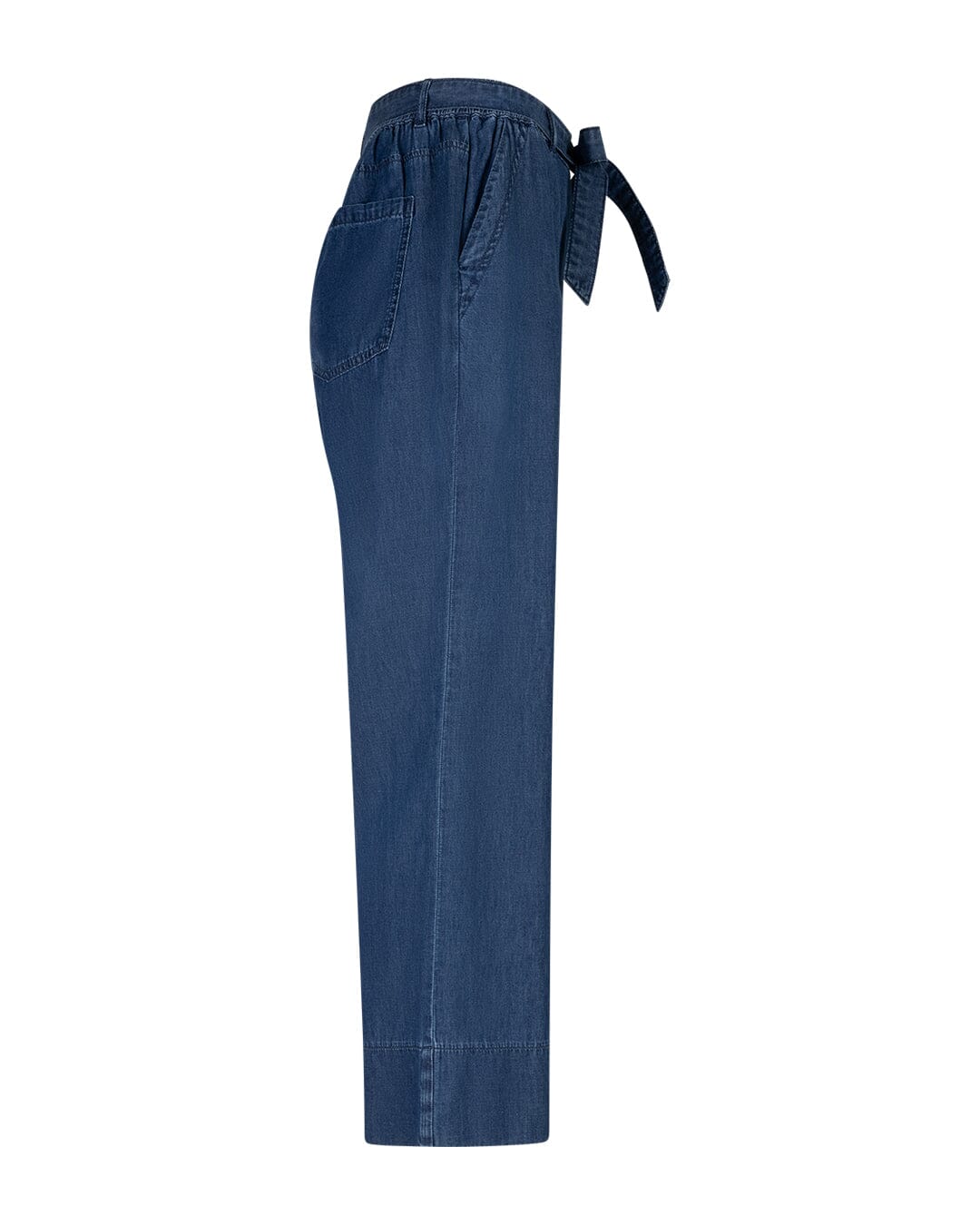 Conny Palazzo Jeans | Denim Rinse Pants Red Button