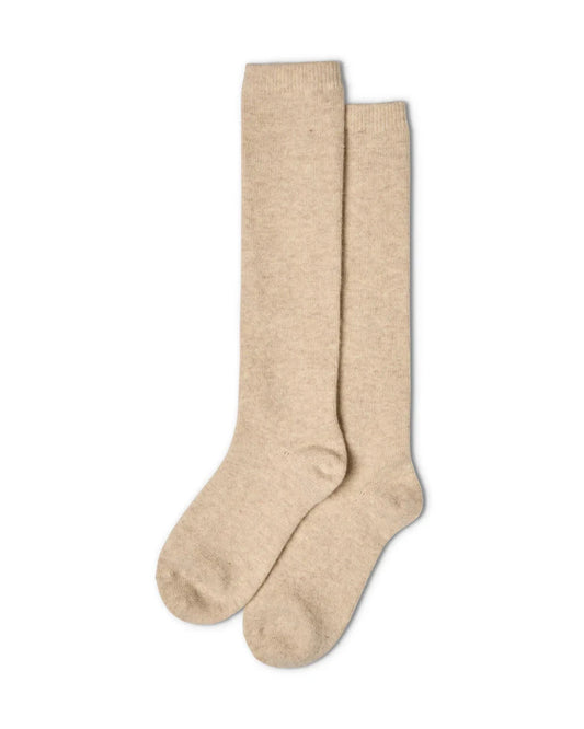 Cosy Cashmere Lounge Sock | 3 Colours Socks Chalk