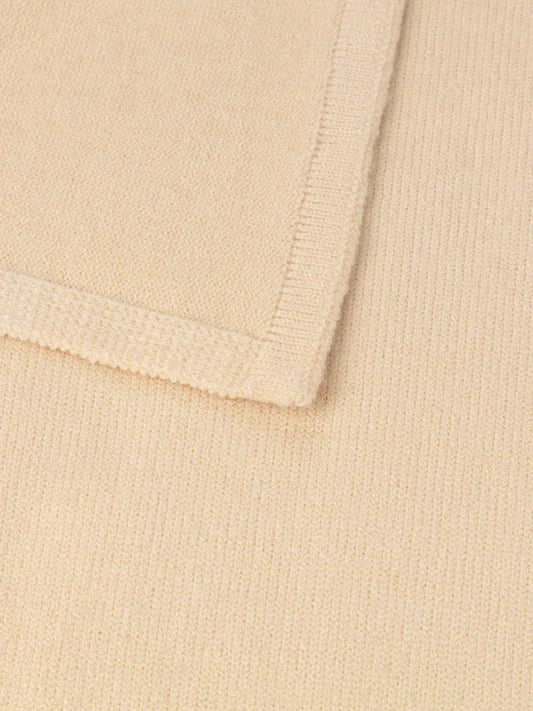 Dave Scarf | Beige Scarf Chalk