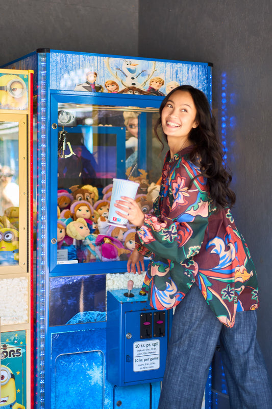 Dee Blouse | Plum Blouse Black Colour