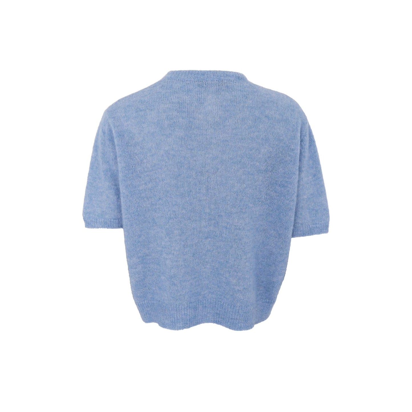 Dell Cardigan | Light Blue Cardigan Black Colour